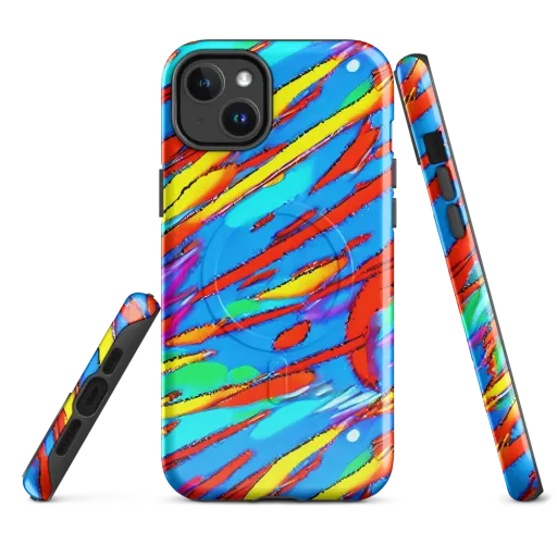 Azure Impact on a MagSafe Tough Case for iPhone®