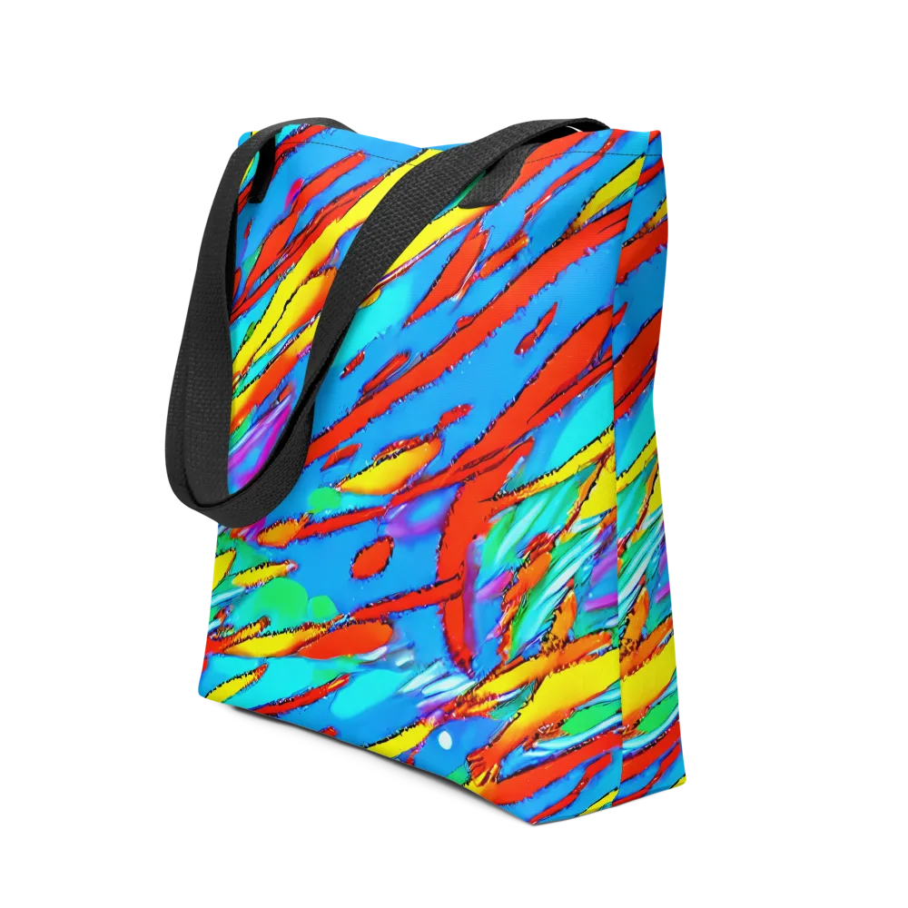 Azure Impact on Tote Bag — Front