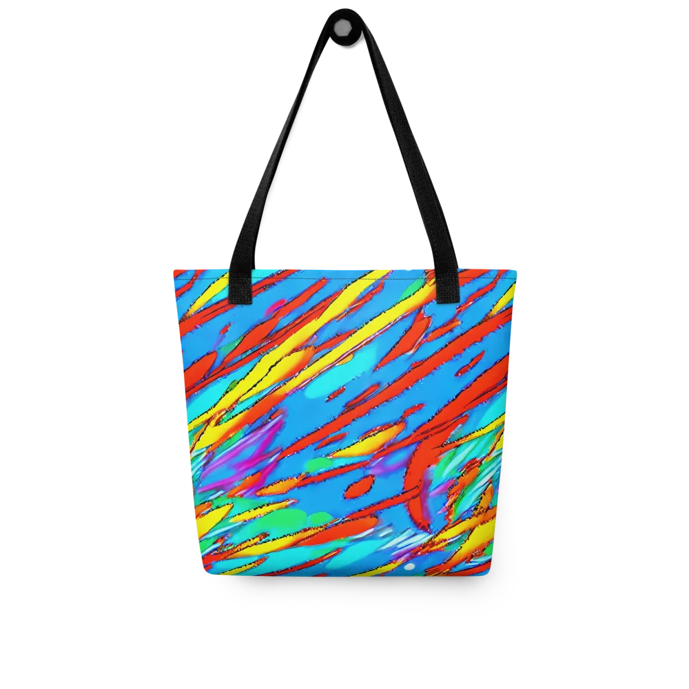 Azure Impact on Tote Bag — Front