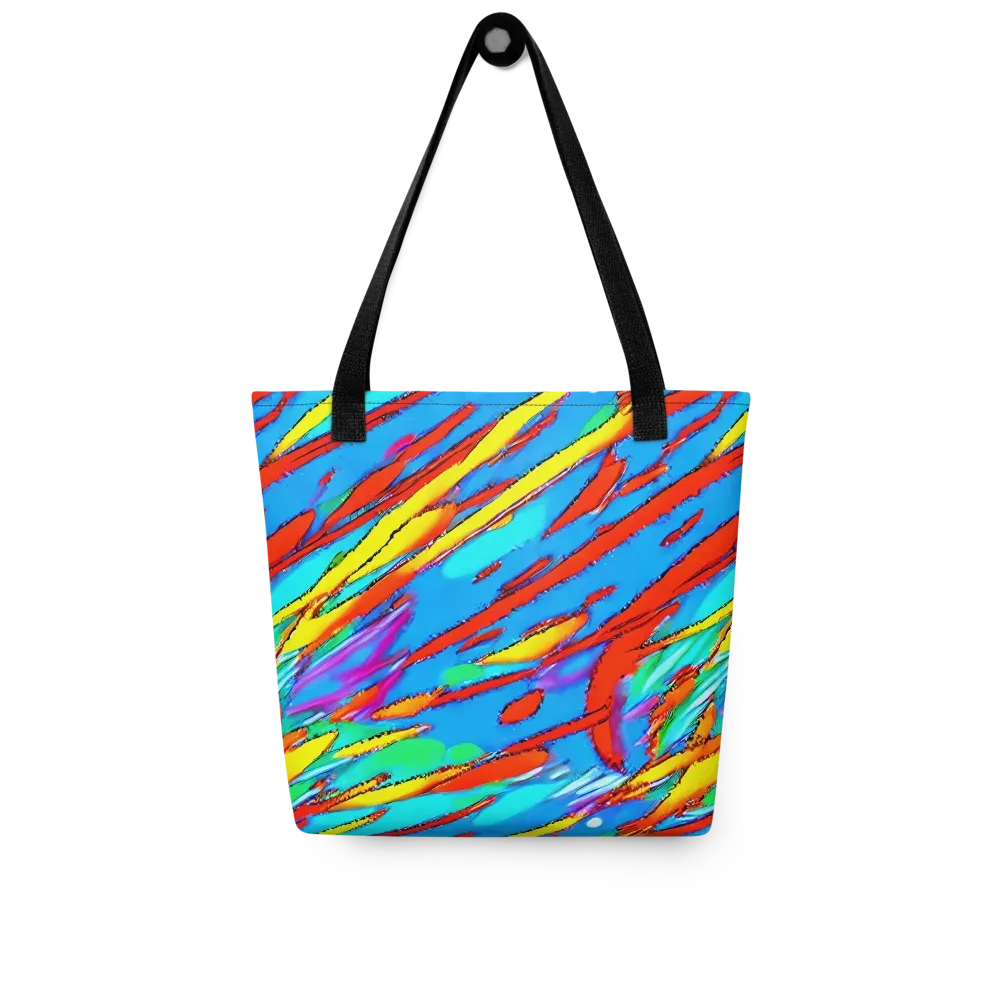 Azure Impact on Tote Bag — Front