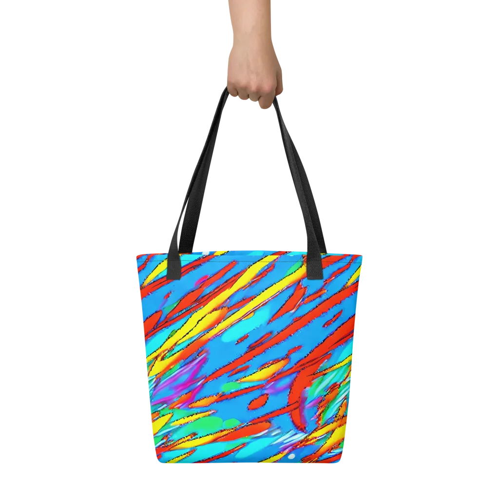 Azure Impact on Tote Bag — Front