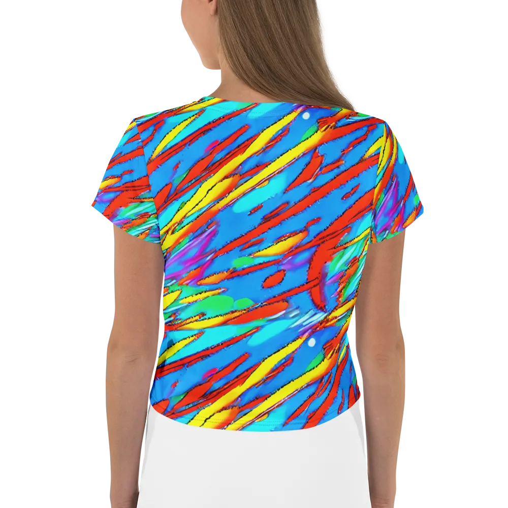 Azure Impact on Crop Tee — Back