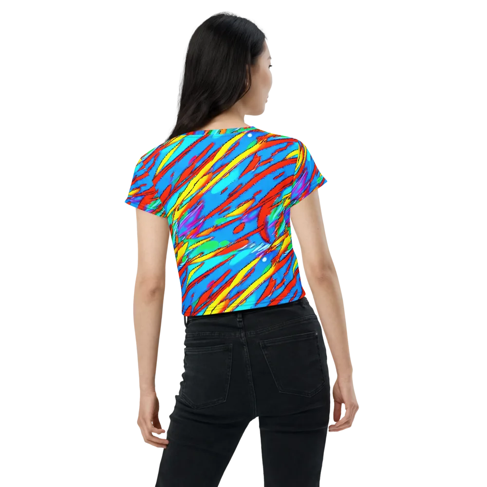 Azure Impact on Crop Tee — Back