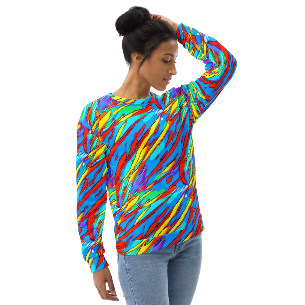 Azure Impact on Sweatshirt — Right Front