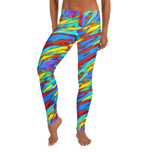 Azure Impact on a Leggings