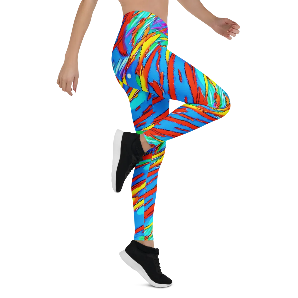 Azure Impact on Leggings — Right