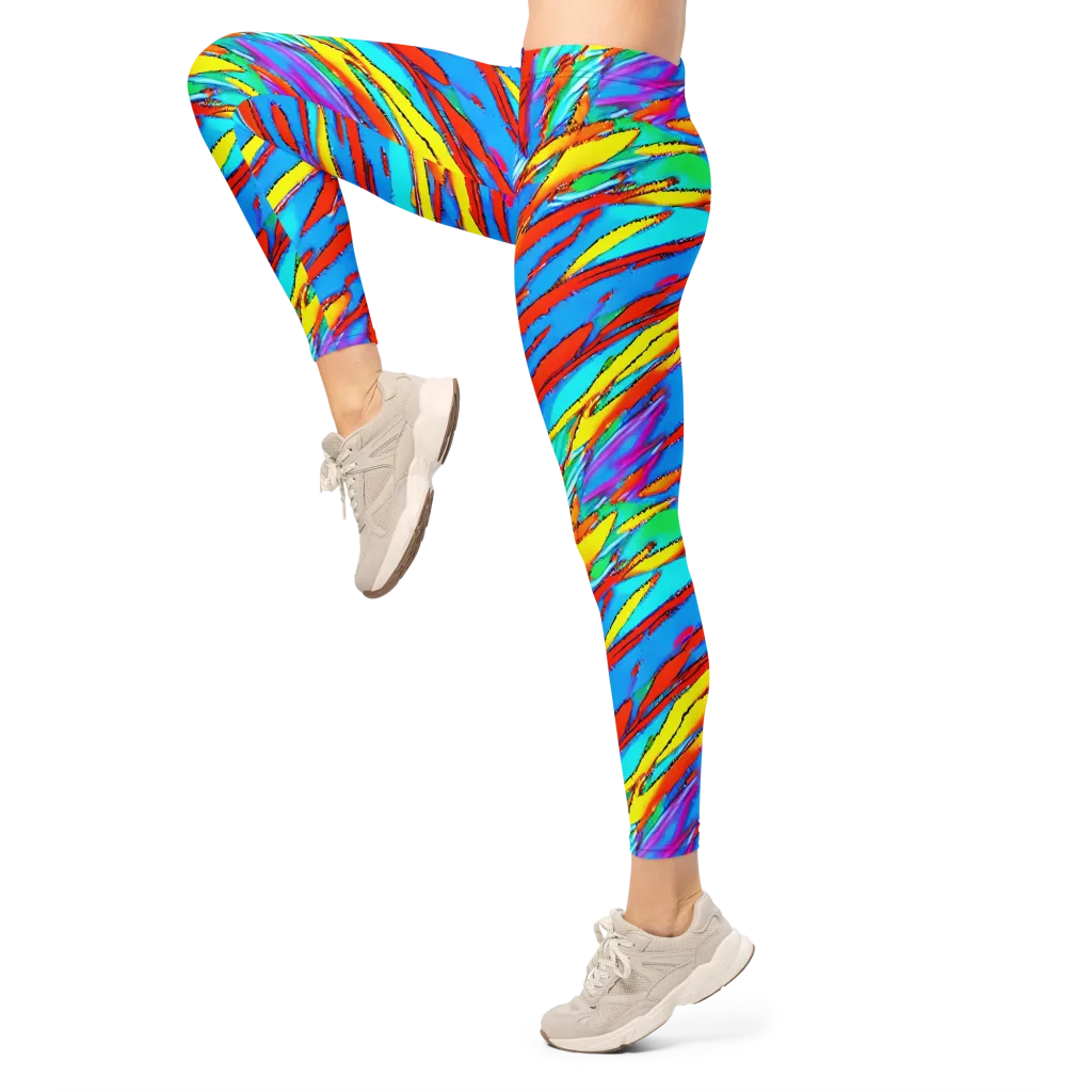 Azure Impact on Leggings — Left
