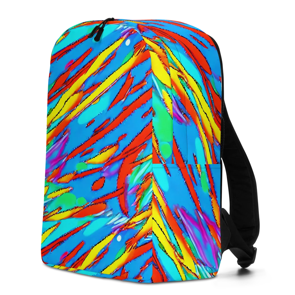 Azure Impact on Minimalist Backpack — Left