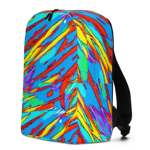 Azure Impact on a Minimalist Backpack