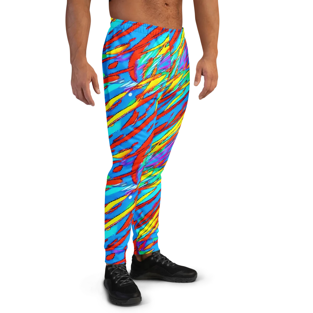Azure Impact on Men's Joggers — Right