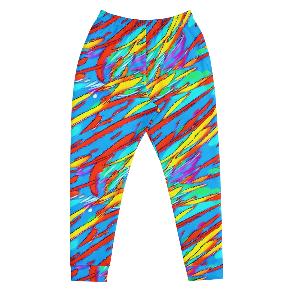 Azure Impact on Men's Joggers — Front