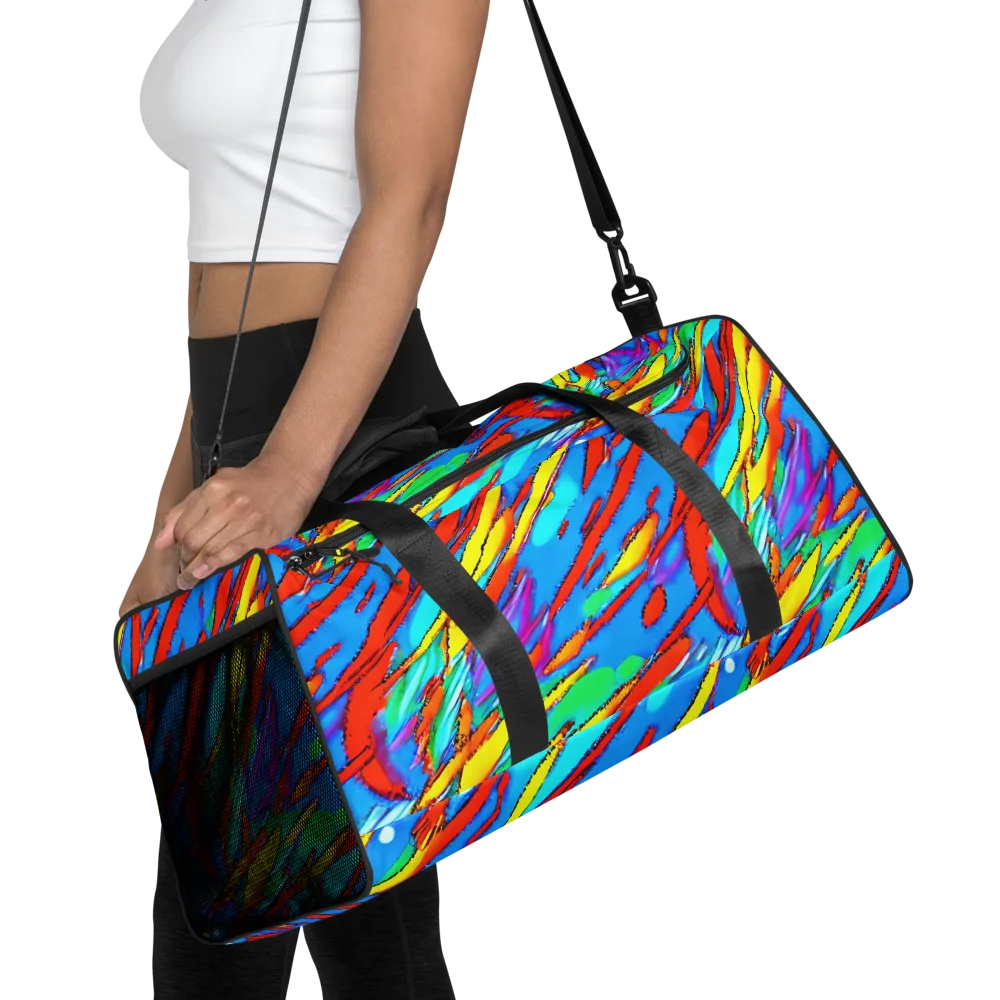 Azure Impact on Duffle Bag — Front