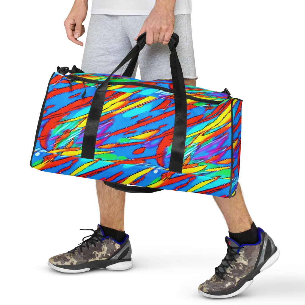 Azure Impact on Duffle Bag — Front