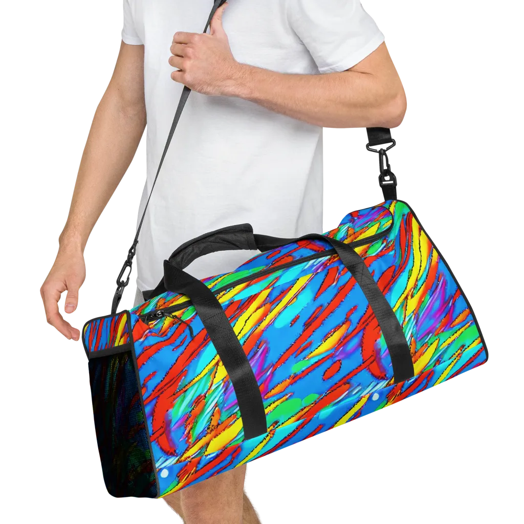 Azure Impact on Duffle Bag — Right Front