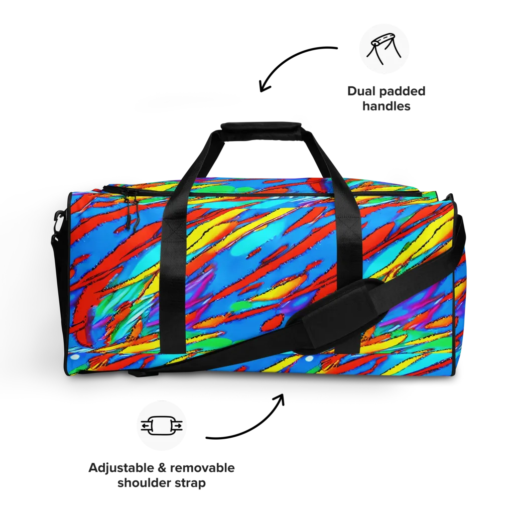 Azure Impact on Duffle Bag — Front