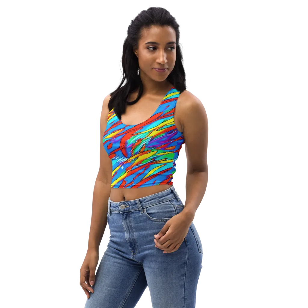 Azure Impact on Crop Top — Left Front