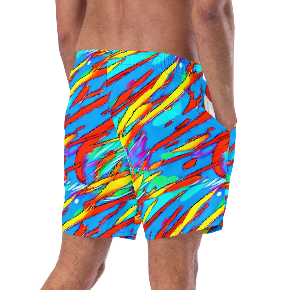 Azure Impact on Swim Trunks — Right Back
