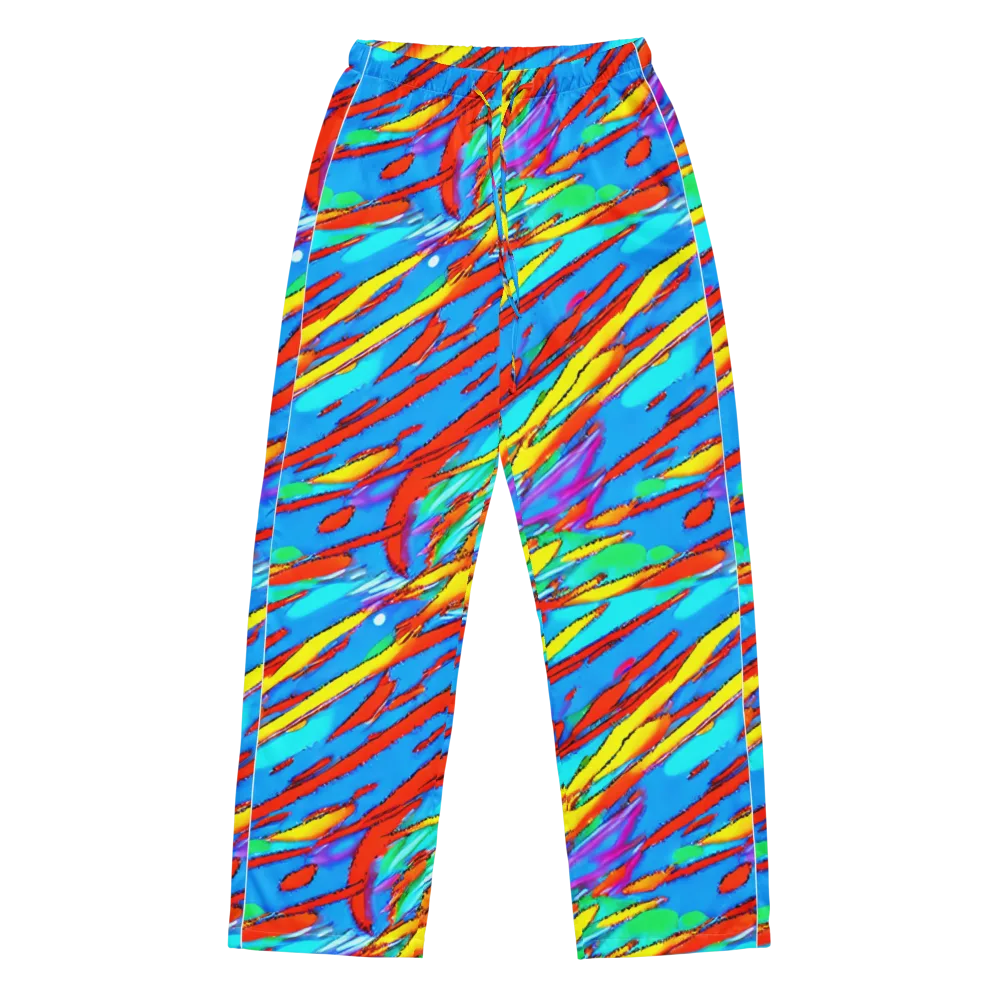 Azure Impact on Women's Pajama Pants — Front