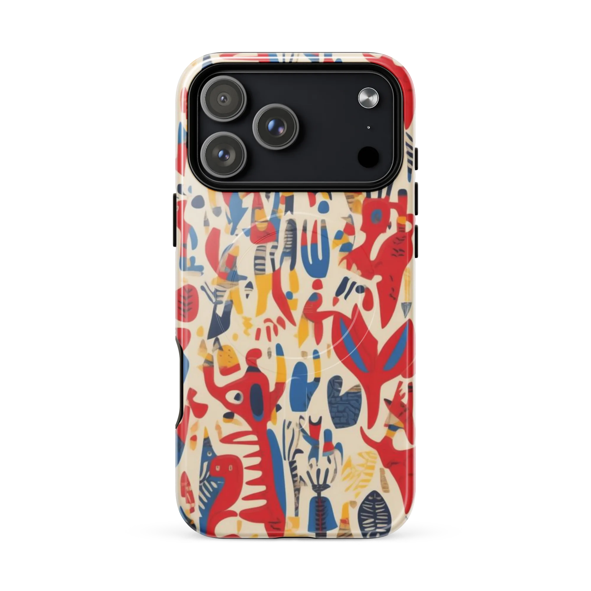 Red Tide Menagerie on MagSafe Tough Case for iPhone® — Front