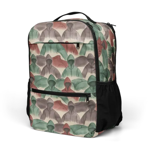 Hooded Rhythm on a Utility Backpack