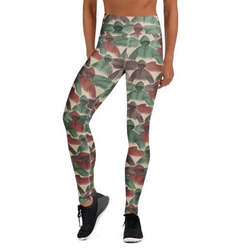 Hooded Rhythm on a Yoga Leggings