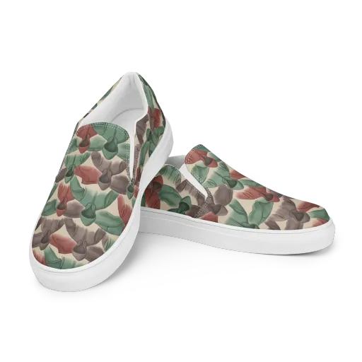 Hooded Rhythm on a Women's Slip-On Canvas Shoes
