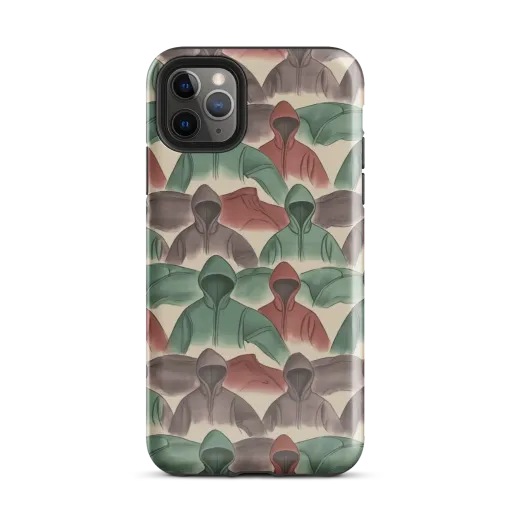 Hooded Rhythm on a Tough Case for iPhone®