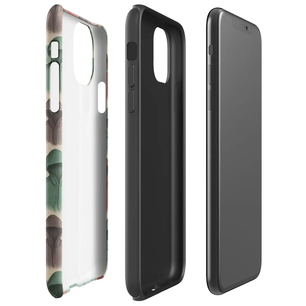Hooded Rhythm on Tough Case for iPhone® — Right