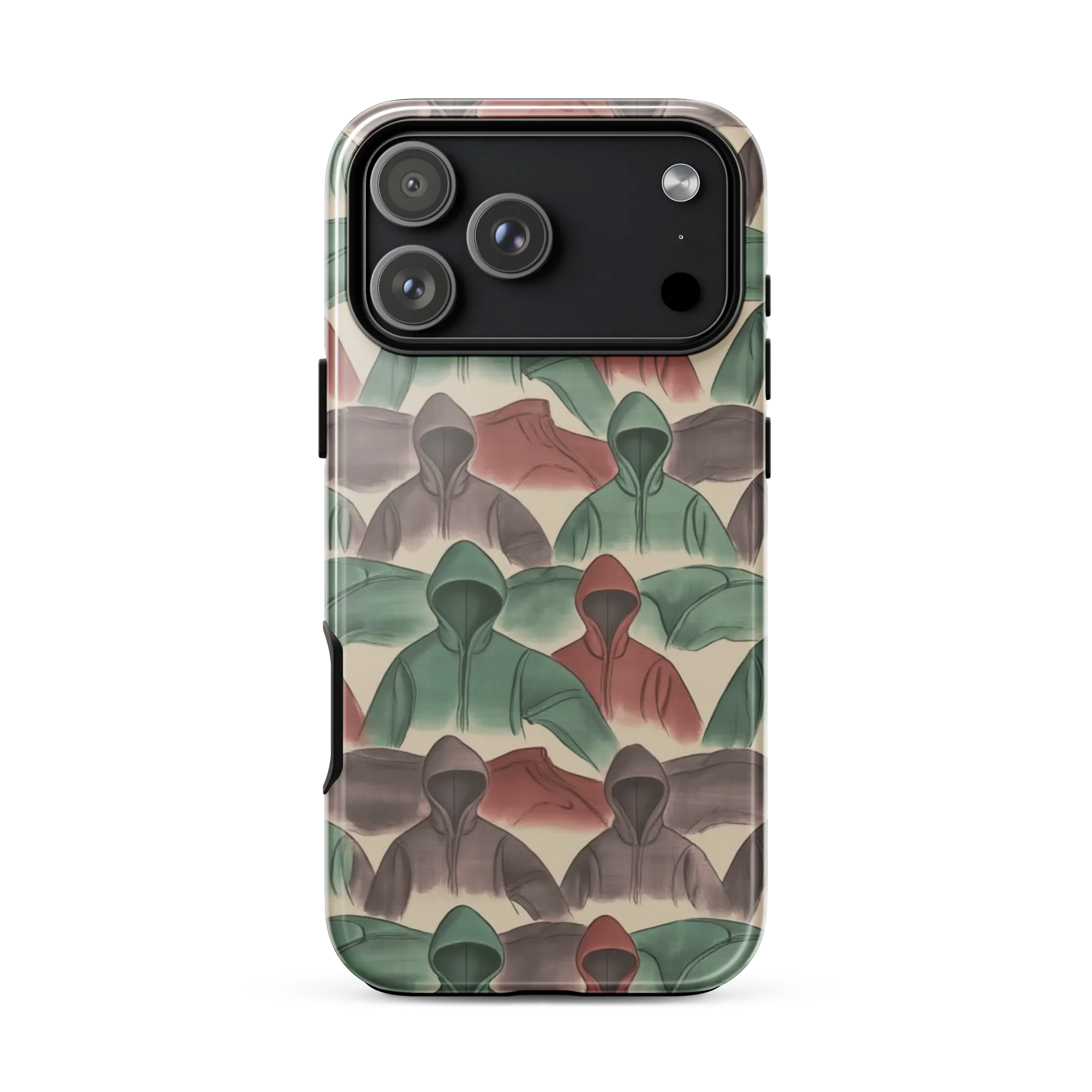 Hooded Rhythm on Tough Case for iPhone® — Front