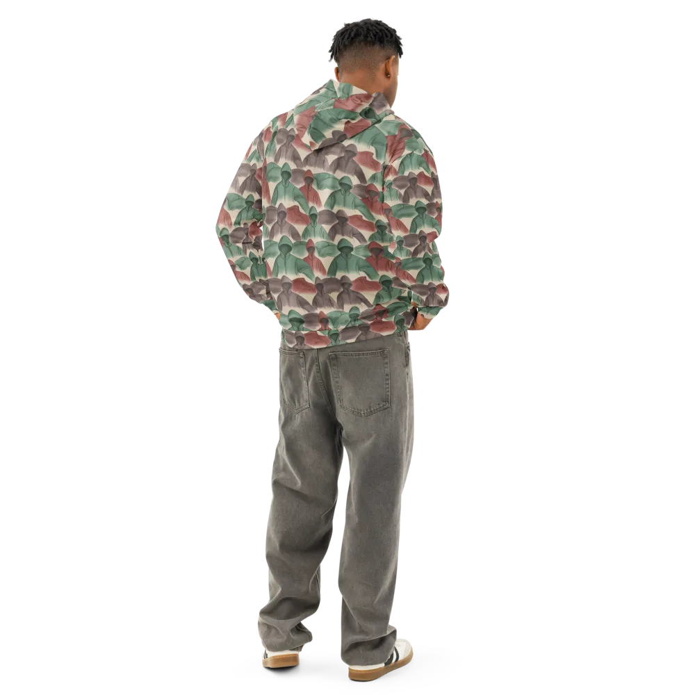 Hooded Rhythm on Cotton Hoodie — Back