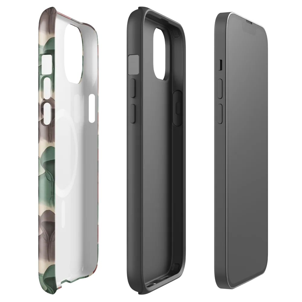 Hooded Rhythm on MagSafe Tough Case for iPhone® — Front