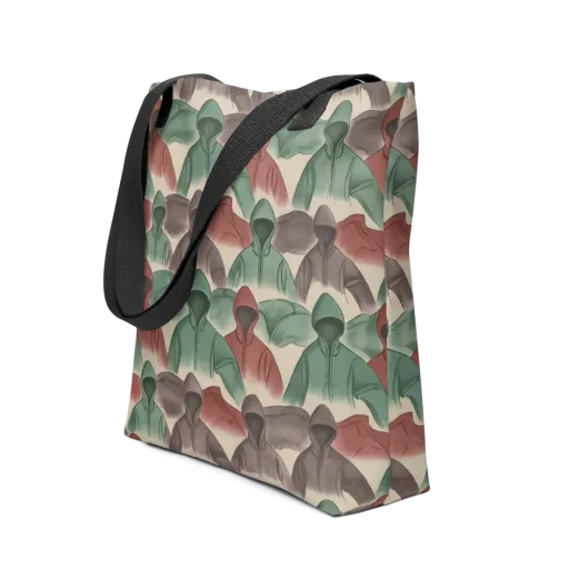Hooded Rhythm on a Tote Bag