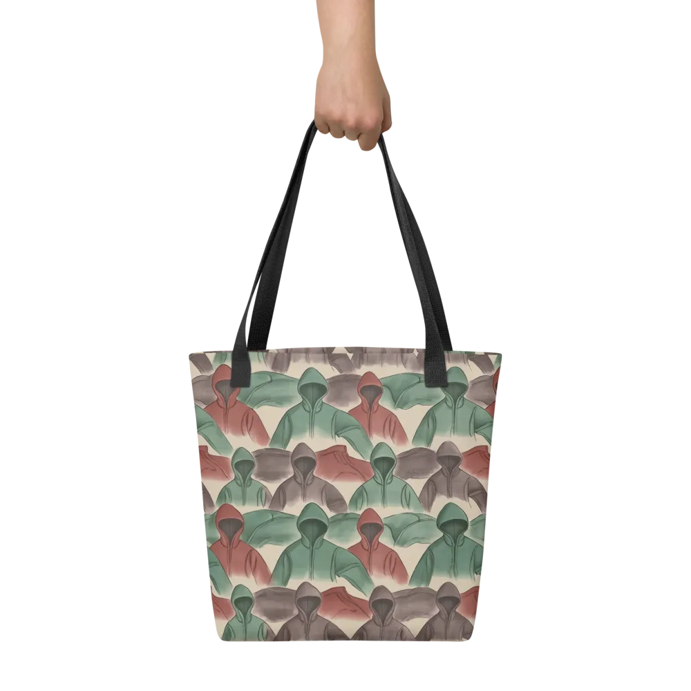 Hooded Rhythm on Tote Bag — Front