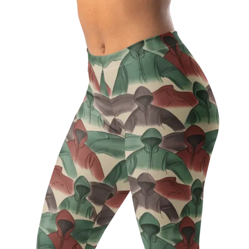 Hooded Rhythm on a Leggings