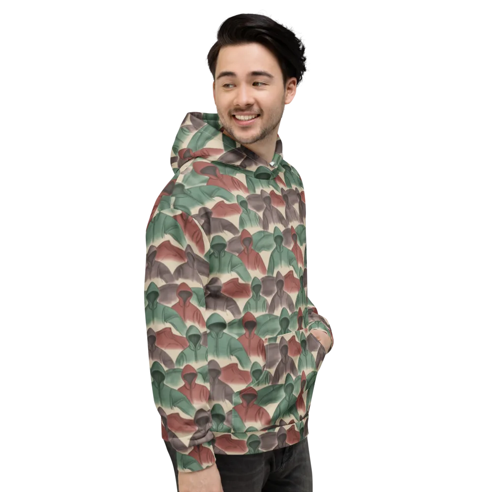 Hooded Rhythm on Hoodie — Right