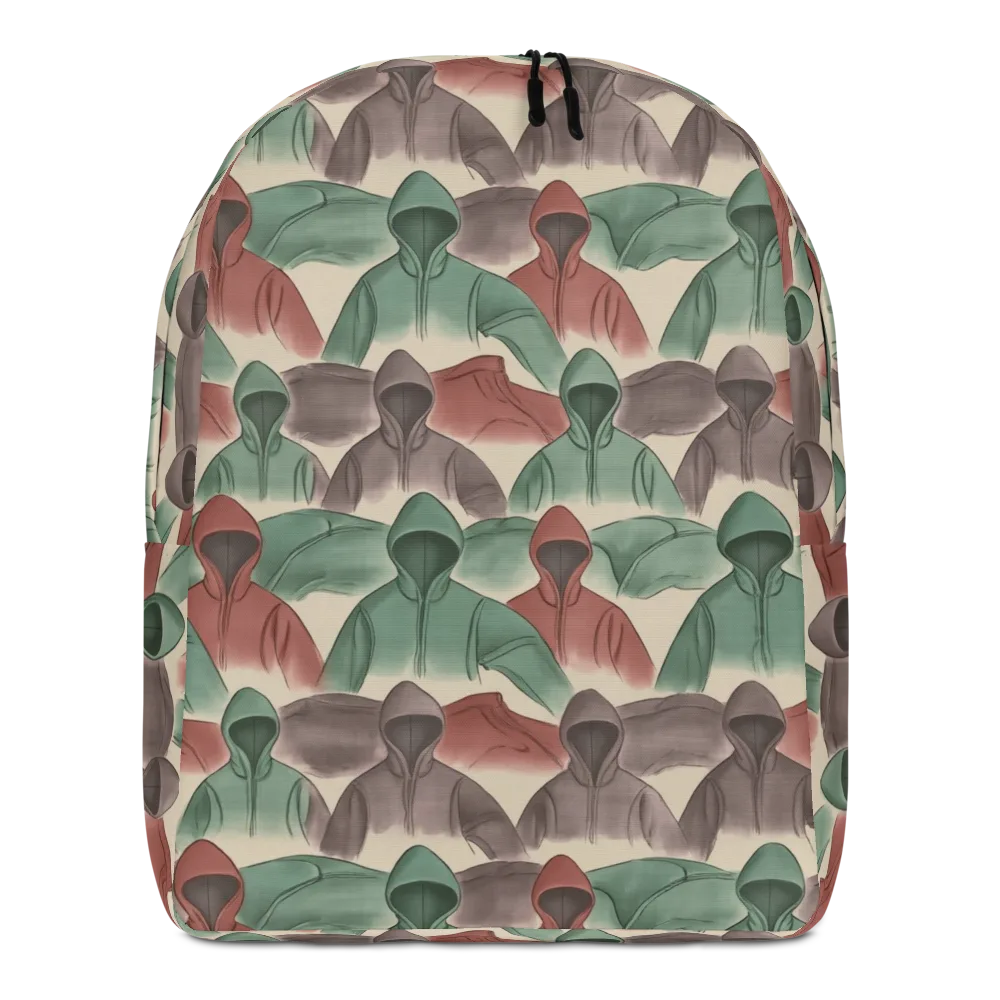 Hooded Rhythm on Minimalist Backpack — Front