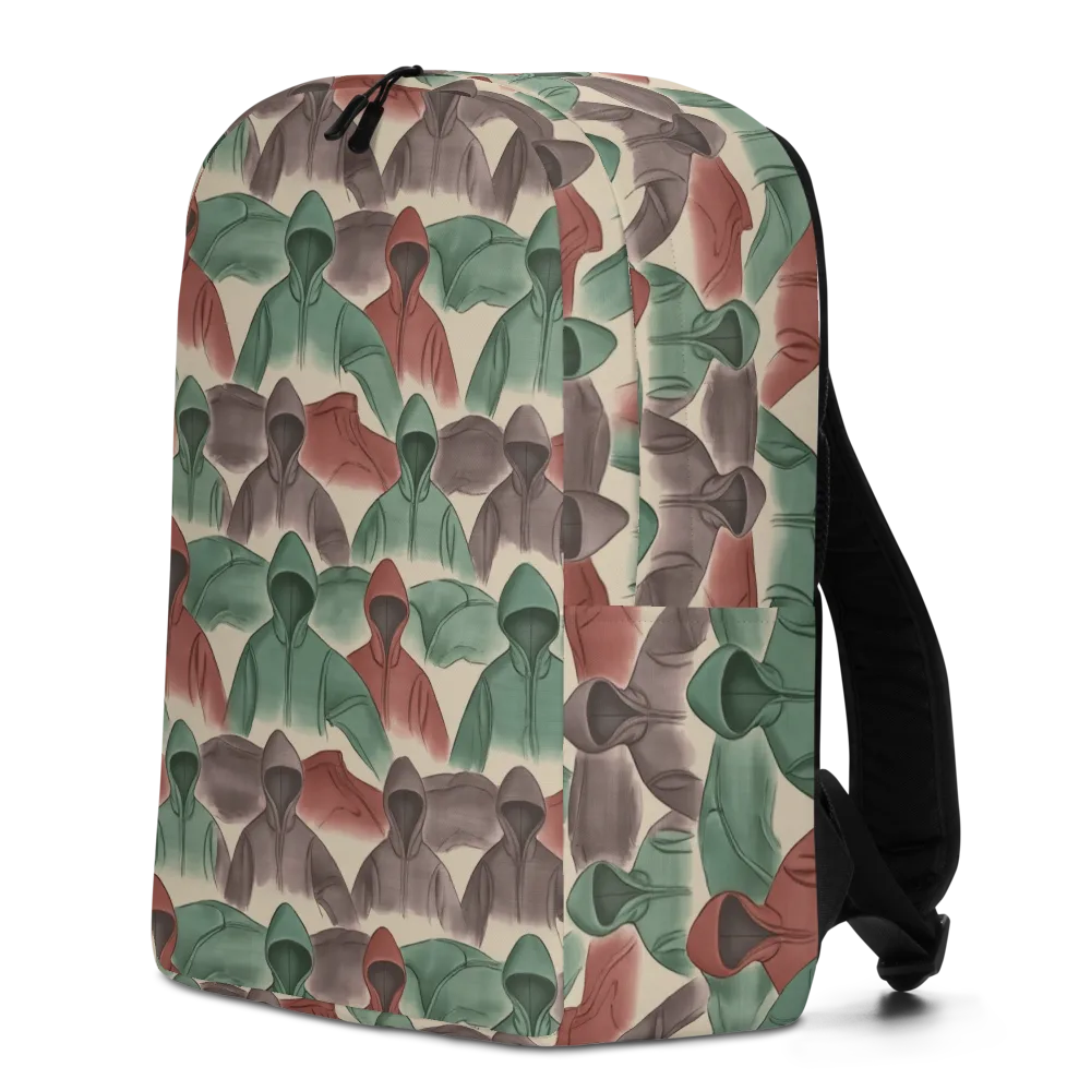 Hooded Rhythm on Minimalist Backpack — Left