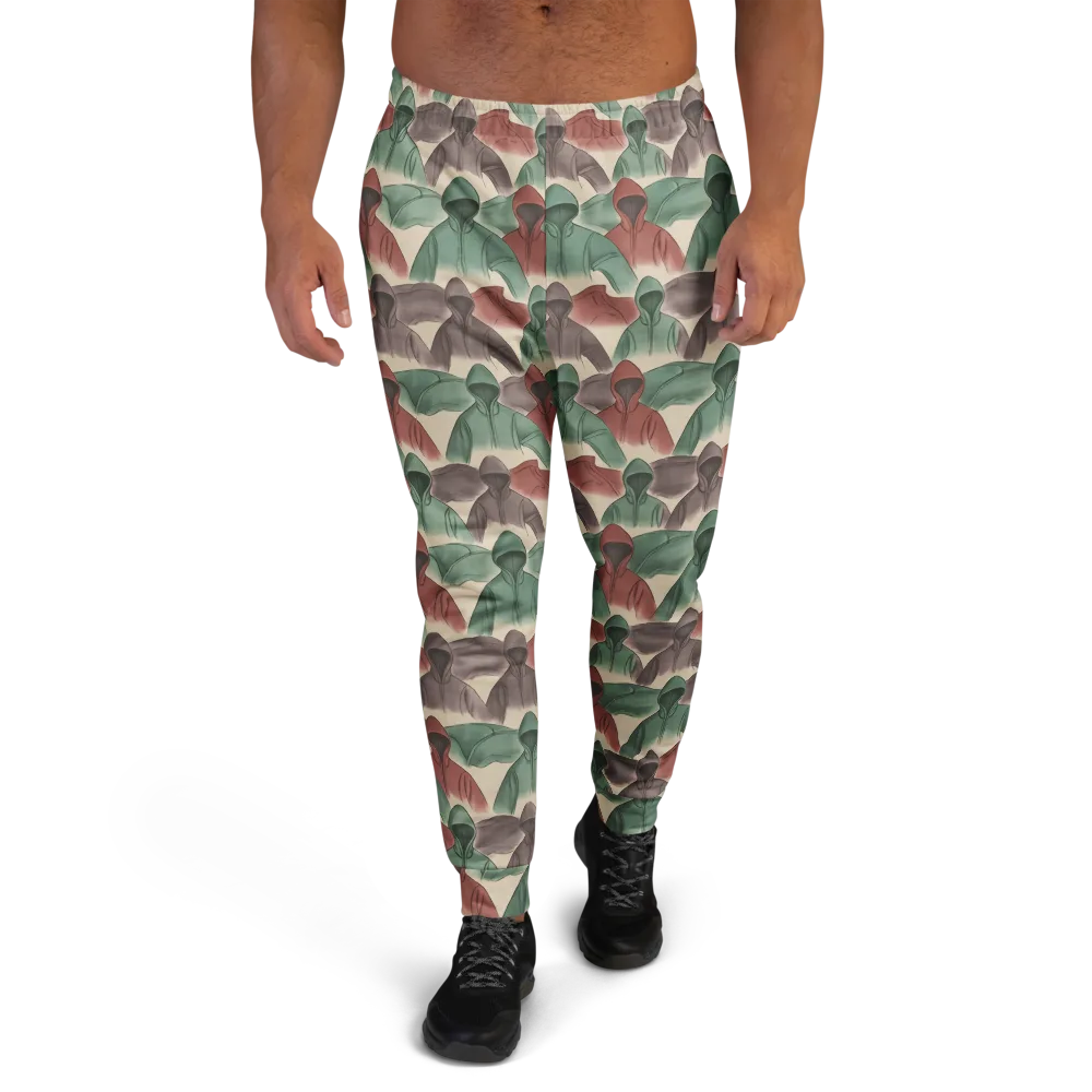 Hooded Rhythm on Men's Joggers — Front