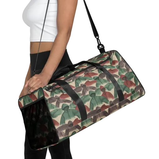 Hooded Rhythm on a Duffle Bag