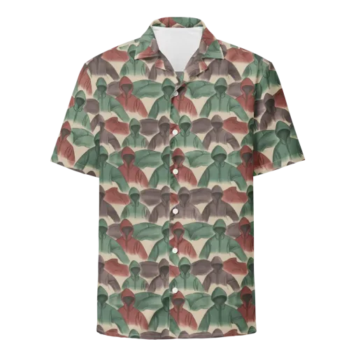 Hooded Rhythm on a Button Shirt