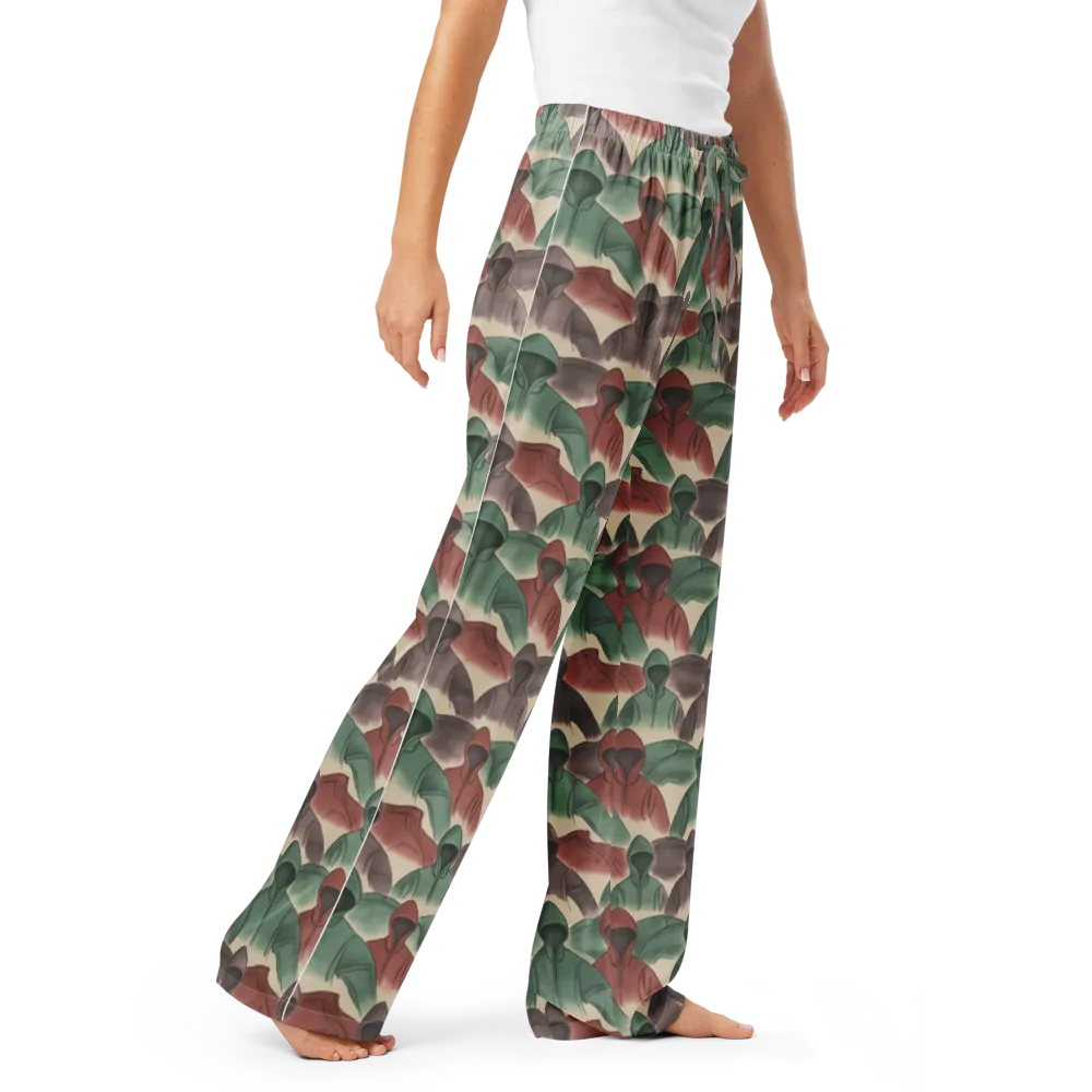 Hooded Rhythm on Women's Pajama Pants — Right Front