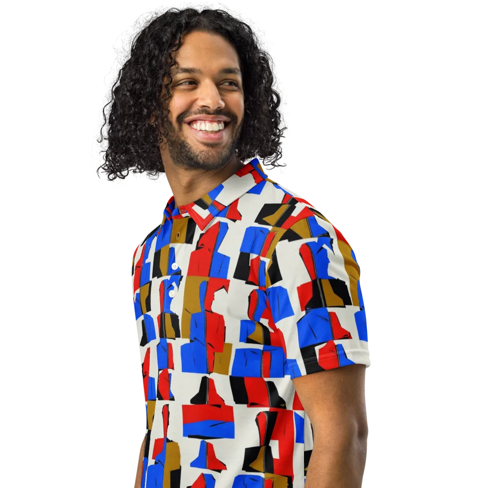 Primary Silhouettes on Men's Slim Fit Polo Shirt — Left Front
