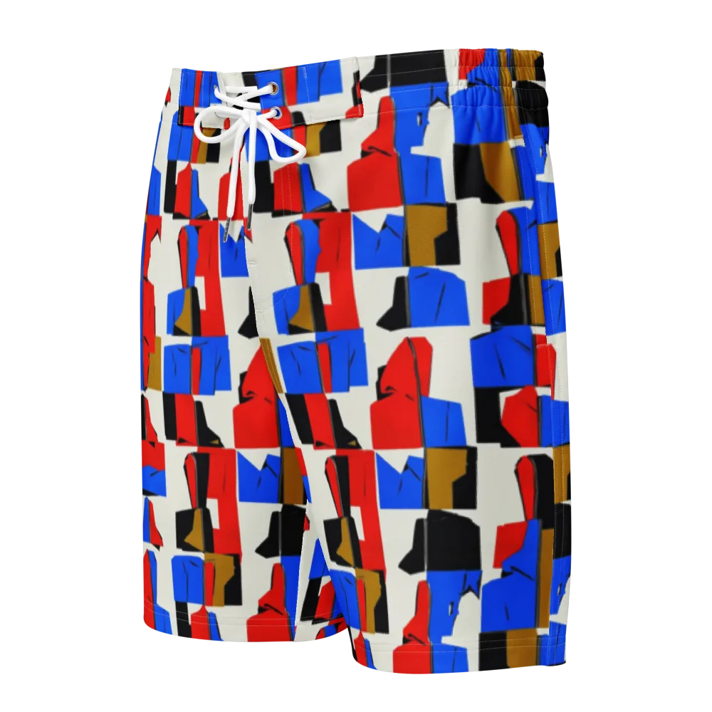 Primary Silhouettes on Men's Board Shorts — Front