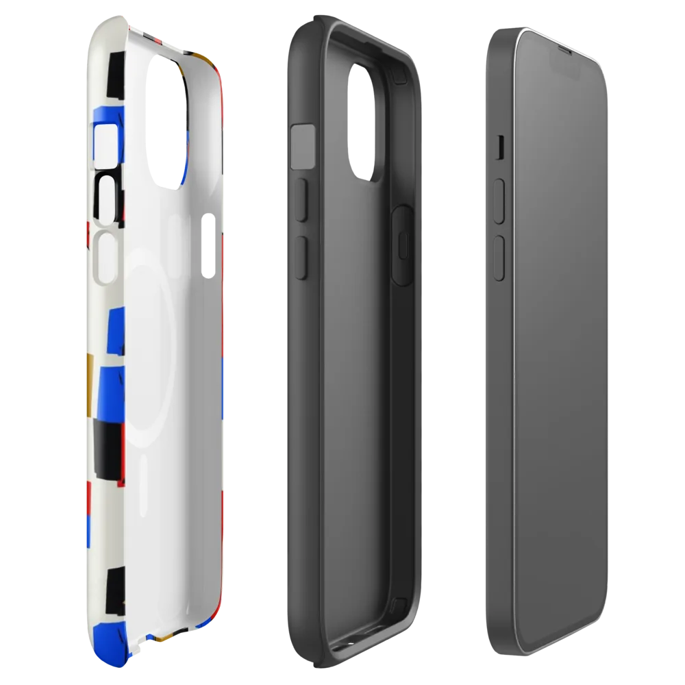 Primary Silhouettes on MagSafe Tough Case for iPhone® — Front