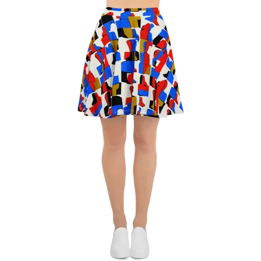 Primary Silhouettes on a Skater Skirt