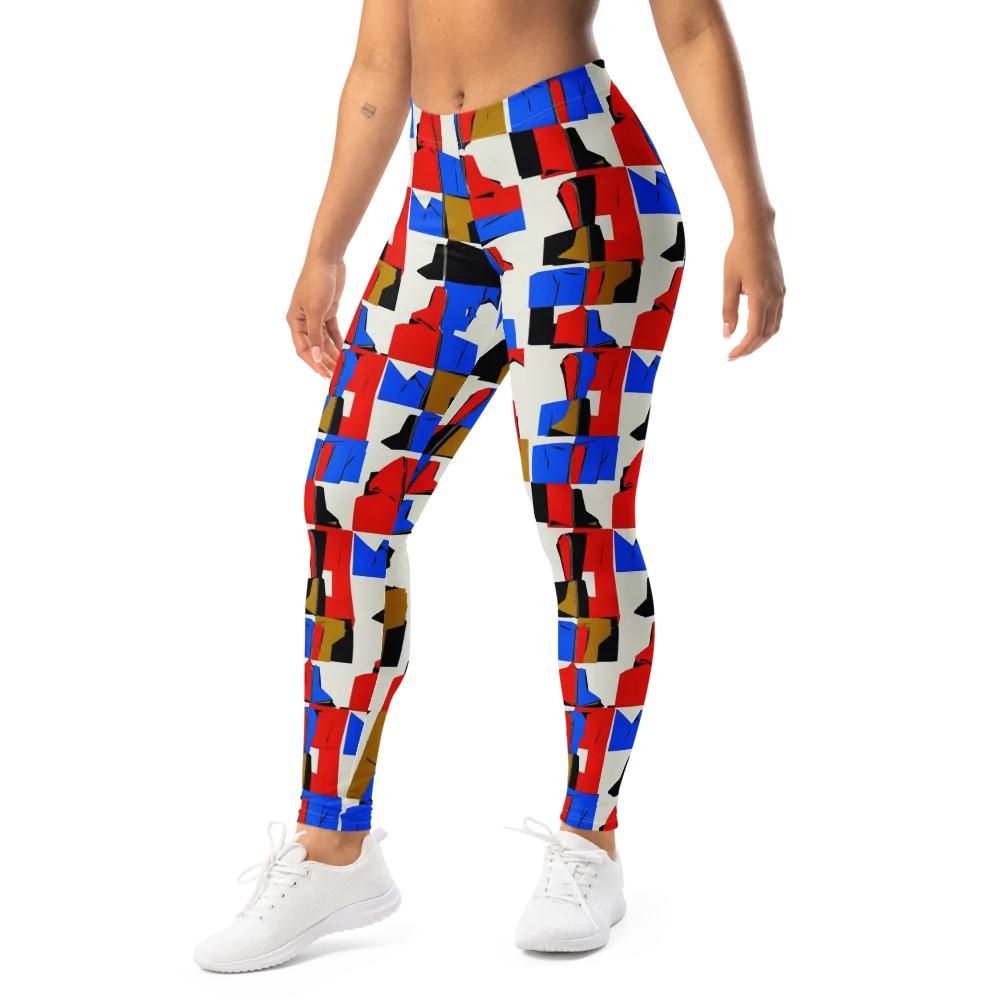 Primary Silhouettes on Leggings — Left Front