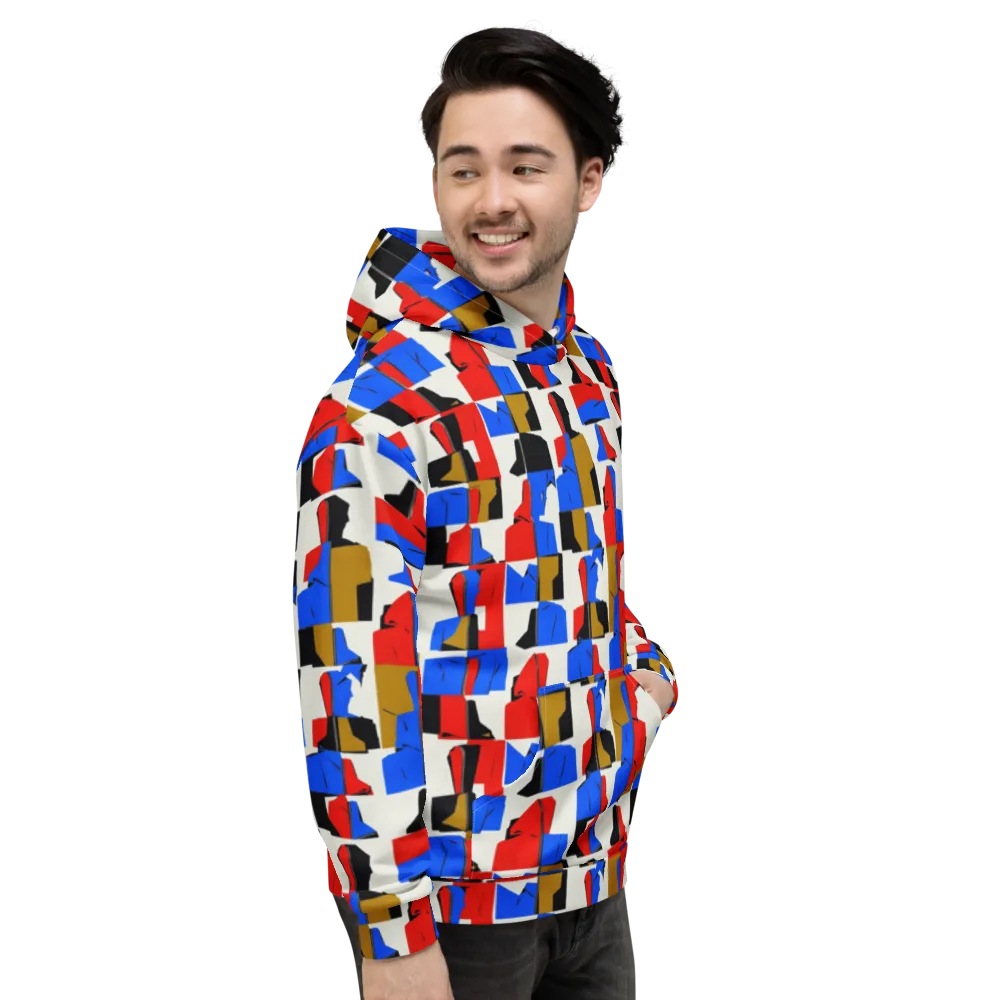 Primary Silhouettes on Hoodie — Right