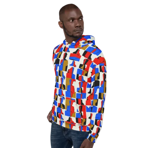 Primary Silhouettes on a Hoodie
