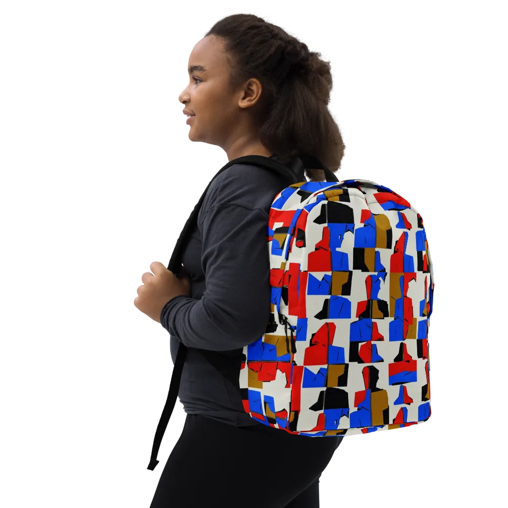 Primary Silhouettes on Minimalist Backpack — Right Front