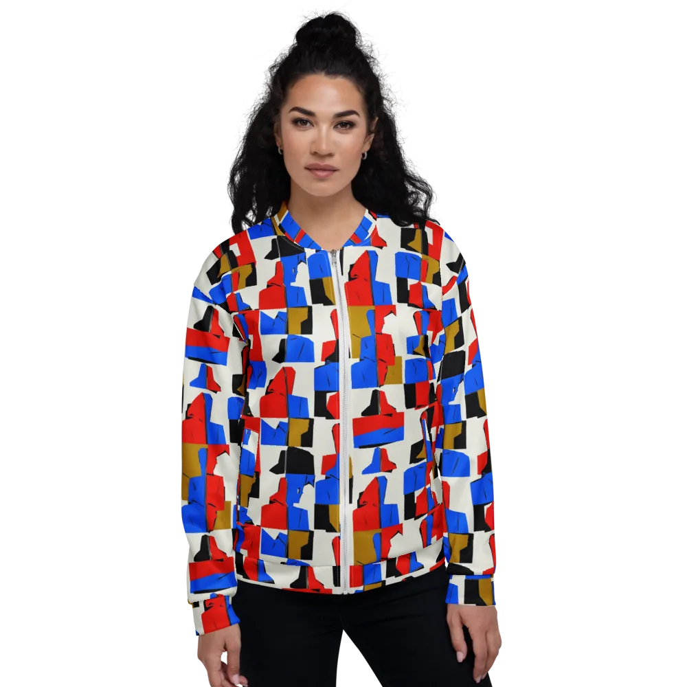 Primary Silhouettes on Bomber Jacket — Front
